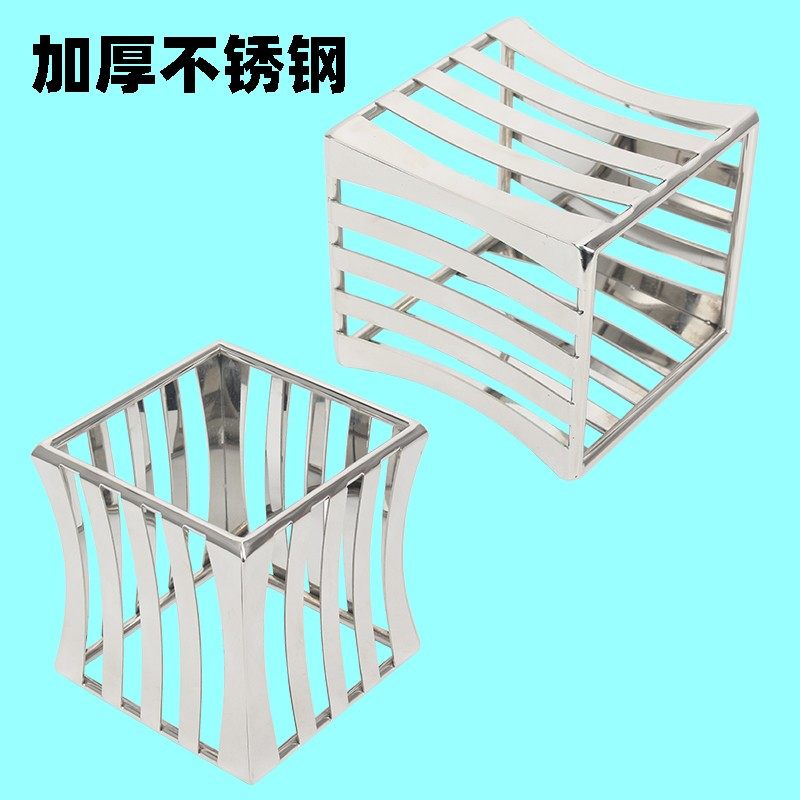 晋厨不锈钢圆形搁架水果盘架自助餐摆台冷餐展示甜品酒店早餐糕点