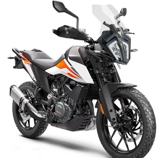 适用于 KTM 390 ADV 改装挡风玻璃 加高风挡玻璃风镜 前导流罩