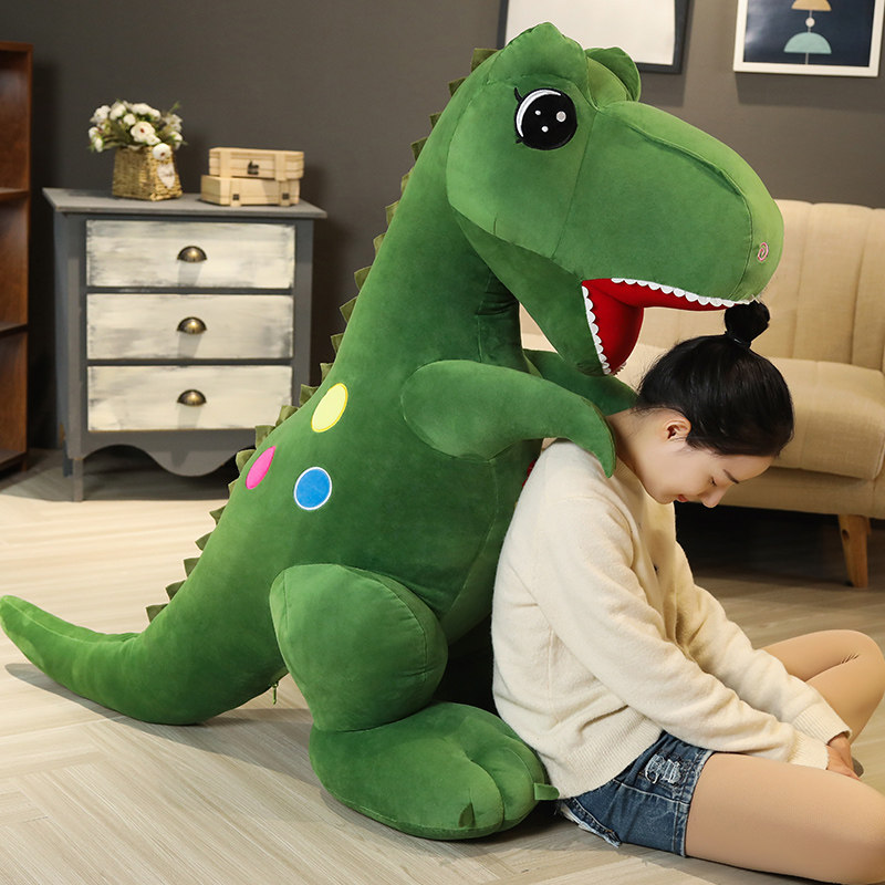 恐龙毛绒玩具霸王龙公仔玩偶睡觉抱枕小大号布娃娃男生版男孩儿童