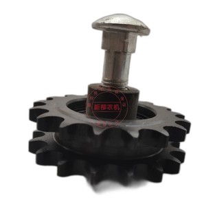玉米收割机5分10链条张涨紧轮压链轮205轴承粗螺丝配件