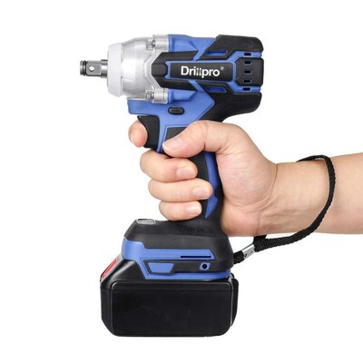 Brushless Cordless Electric Impact Wrench 1/2inch Power Tool