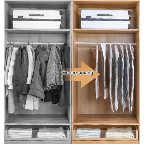 Seal Storage Clothing Bags Space Saving Clothes Wardrobe
