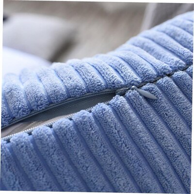 Nordic sofa pillow cushion cover corduroy striped pillowcase