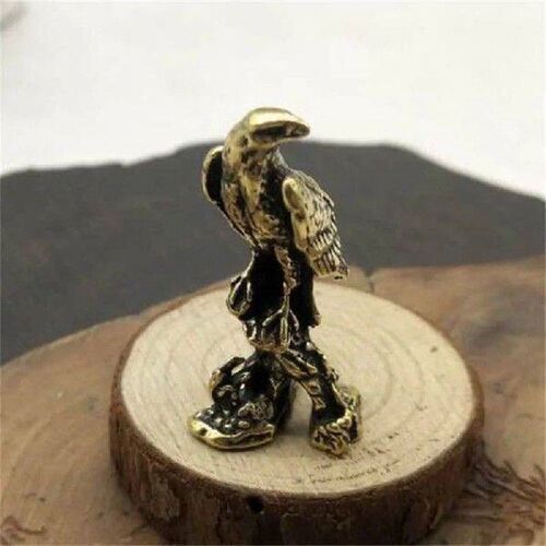 2/4/6PCS Bronze Bird Statue Pure Brass Eagle Bronze
