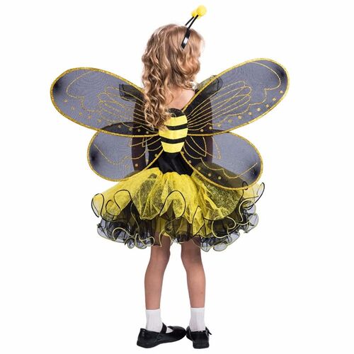 Eraspooky Halloween Yellow Bumble Bee Costume Adult Kids