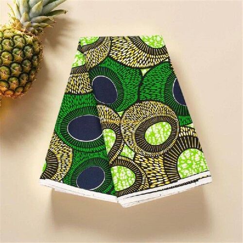 62CE African Waxed Printing Fabric 3Yard Double Side