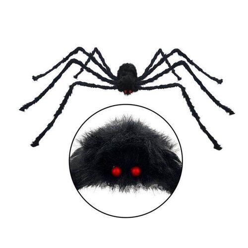 Black Spider Halloween Decoration Haunted House Prop Indoor
