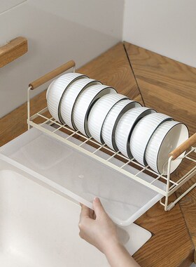 dish drying rack storage kitchen cup holder organizer碗碟架
