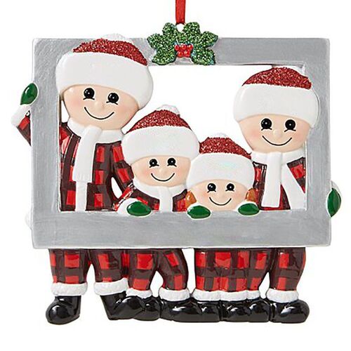 DIY Christmas Family Pendant Decorations Tree Hanging gift