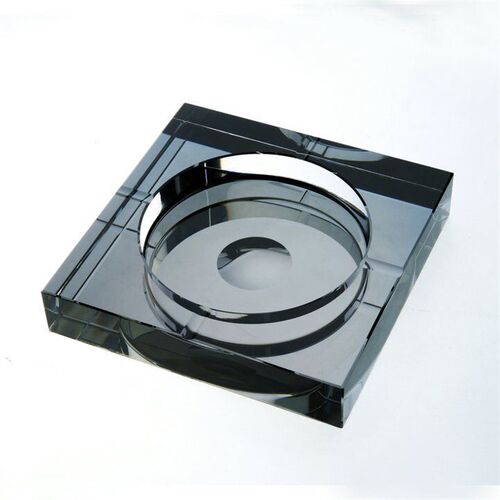 Crystal ashtray home sitting room boutique European large