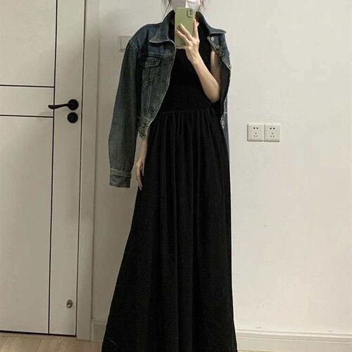 French Style Hepburn Style Autumn and Winter Dress New Style