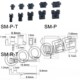 Conn SM2.54mm Female JST Male Housing 560PCS Box