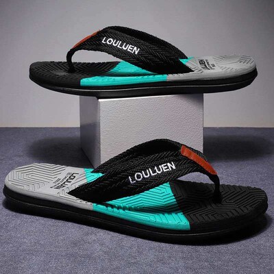 tendy Mens Flip-flops Summer New Style Outer Wear Beach Sho