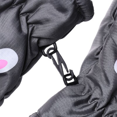 Kids Winter Ski Gloves Children Boys Girls Cute Cartoon Rabb