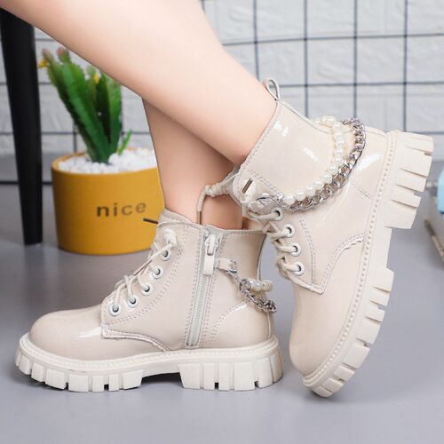 Girls Ankle Boots Autumn Winter Fashion Beautiful Princess P