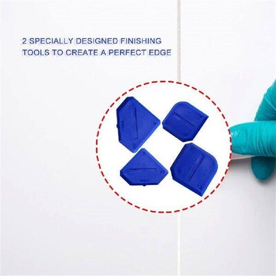 2Pcs Sealant Finishing Tool Sealant Scraper Joint Sealant