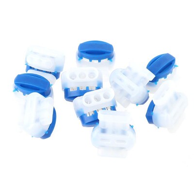 10Pcs 3 Wire Connectors Electrical Waterproof 314-box Self-s