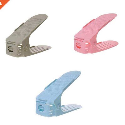 2019Adjuable Double Deck Shoe Rack Holder Space Saving for C