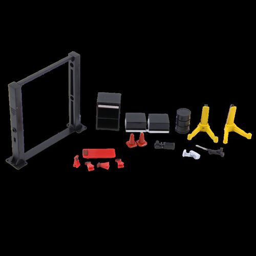 ama 1/64 Garage Maintenance plastic Tools Set Die-Cast Model