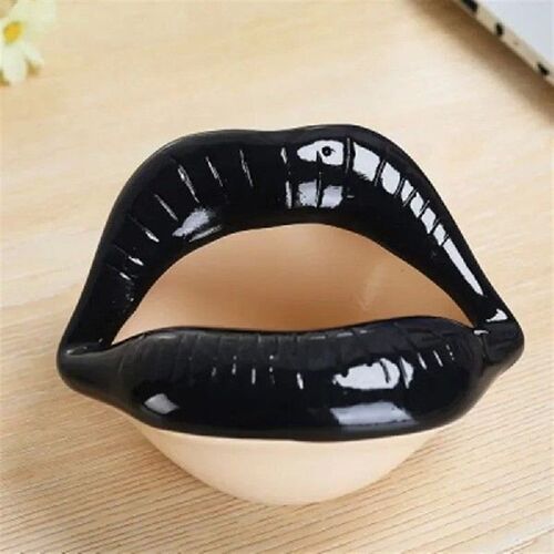 Cute Lips Ashtray Creative Planter  Fashion Mouth Ceramic