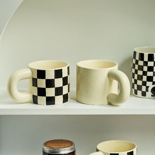 Korean Style Fatty Mug Design Splash Ink Ceramic Cup Spot Mu