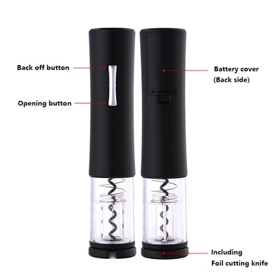 Automatic Bottle Opener for Red Wine Foil Cutter Electric Re