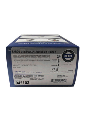 法哥C证卡打印机PVC门禁IC卡制卡机黑色带05102红色白色蓝色带