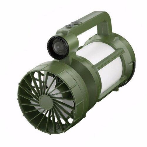 Solar Outdoor Camping Light USB Rechargeable with Fan Super