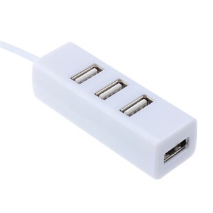 Mini USB 2.0 Hi Speed 4 Port Splitter Hub Adapter USB Hub F