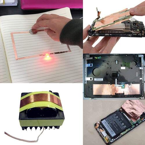 20M 25M Copper Tape Snail Adhesive EMI Shielding Conductive