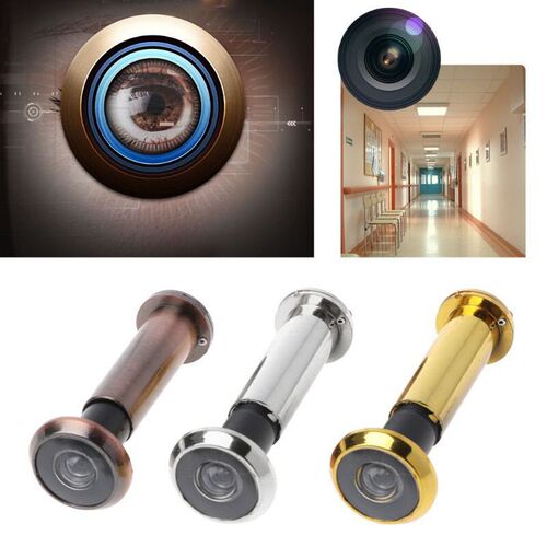Heavy Duty Front Door Peephole with Anti-peeping Back