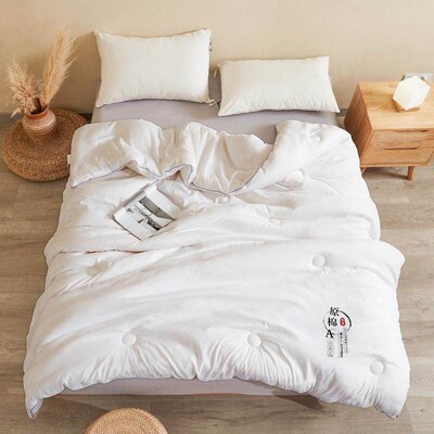 Winter Bedding Comforter Duvet Insert Quilt Blanket White