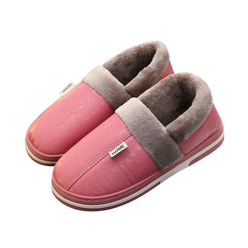 Cotton Slippers For Women With Warm Non-slip Confinement Sho