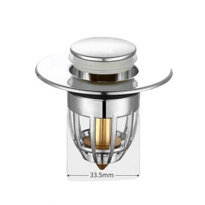 Spring-Loaded Pop-Up Drain German Quality Core Sink Basin Wa