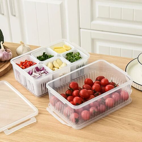 Refrigerator Storage Box Fridge Organizer Vegetable Fruit Fr