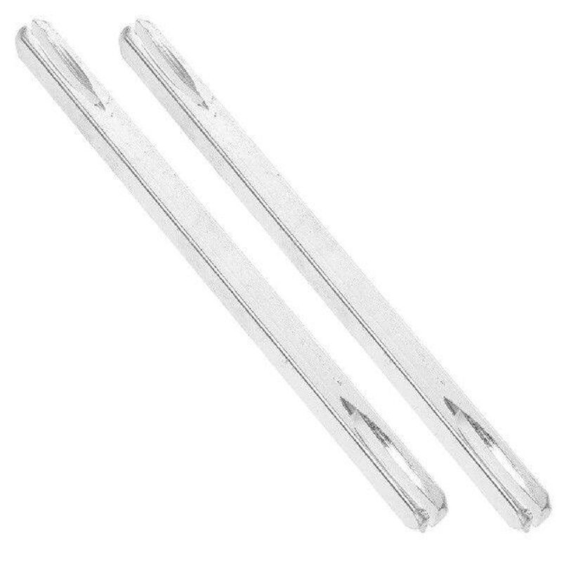 2 Pcs Door Locks Handle Accessories Spare Spindle Bar - 实物图