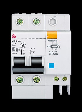 MB1L-3TYT泰永长征C32C长九P漏电保护开关C1C15断路器1P+N