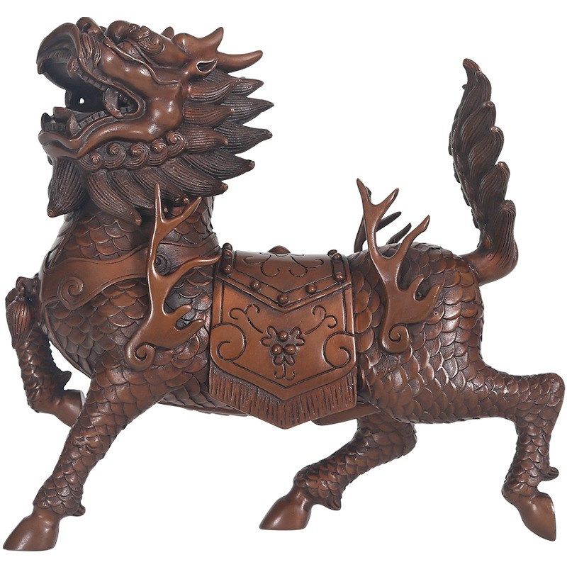 紫铜麒麟摆件工艺品商务办公装饰摆设家居饰品开业礼品摆件,家居饰品,桌面摆件,淘宝优惠券,粉丝福利购,淘宝优惠卷