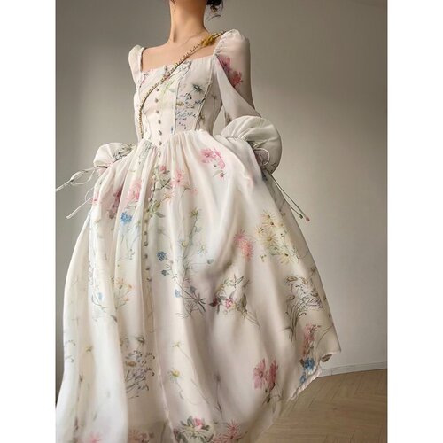 french elegant midi dresses women  summer prom Fashion