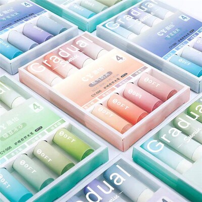 4pcs/set Highlighters Pastel Pen Set Colored Markers Colors