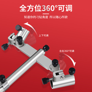 威拓森 钓鱼箱炮台支架专用配件加厚架竿头万向炮台座向架杆