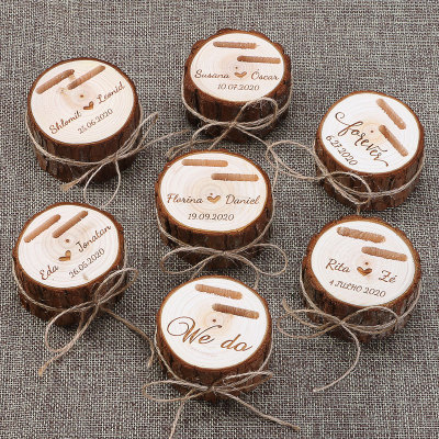 Custom Ring Box Personalized Wedding Valentines Engagement W