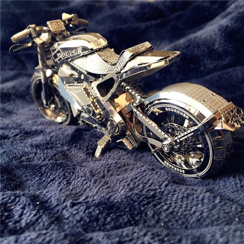 3D Vengeance Motorcycle Model Metal Assembly DIY Puzzle Toys