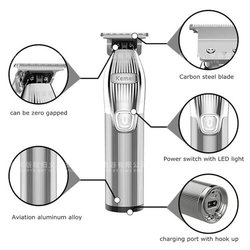 professional cordless rechargeable hair trimmer for men bear