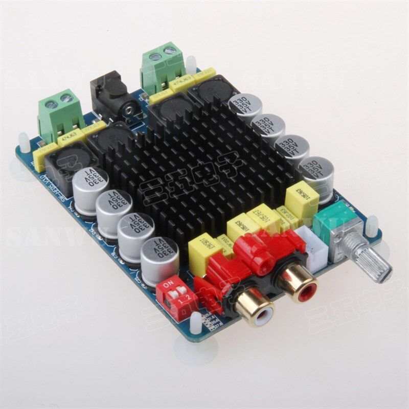 TDA7498功放板 大功率数字功放板2X100W 电脑功放 双声道立体声