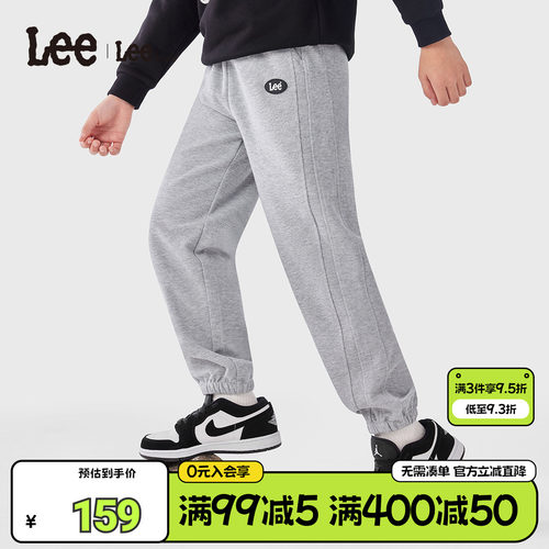 Lee儿童长裤宽松休闲运动裤