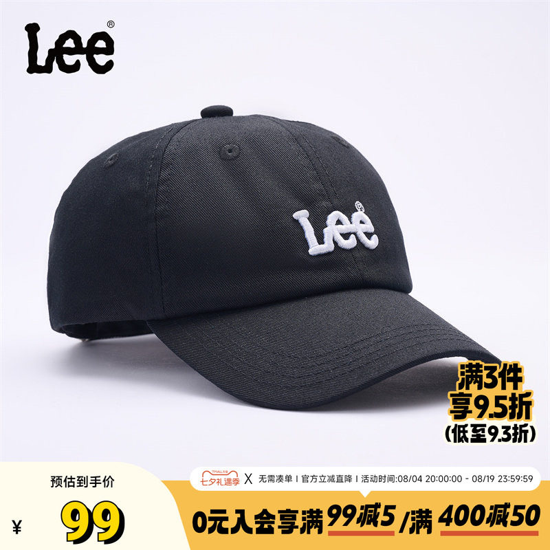 Lee儿童防晒棒球帽logo可刺绣