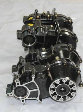 汽成车总后桥差速器改装差速锁电控差车速锁气动40606三轮电机减