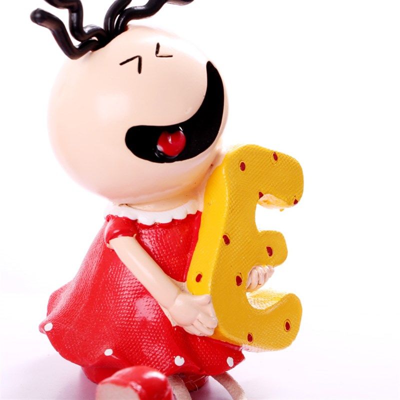 love三毛吊脚娃娃树脂工艺品摆件客厅搁板卡通人物小装饰品摆设物,家居饰品,装饰摆件,淘宝优惠券,粉丝福利购,淘宝优惠卷