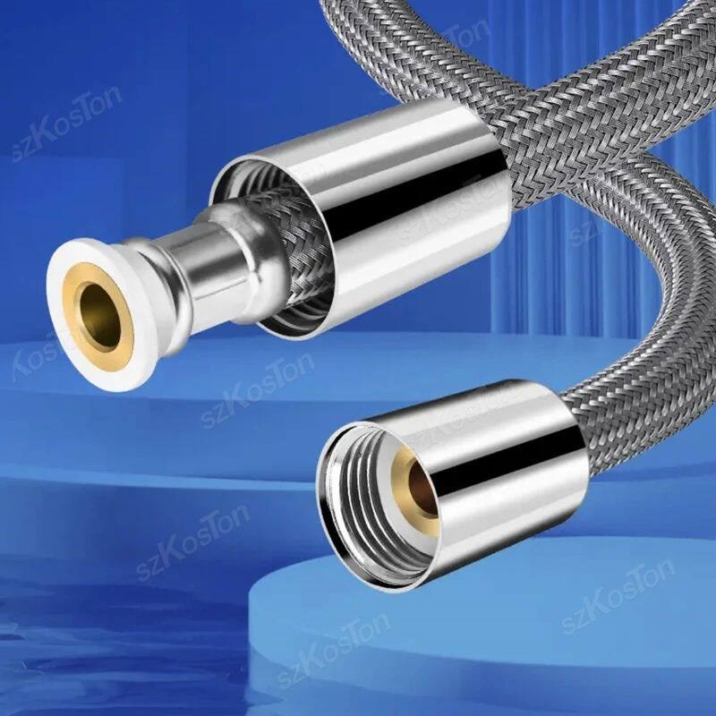 1.5/2M Nylon Flexible Shower Head Hose High Pressure Shower图片